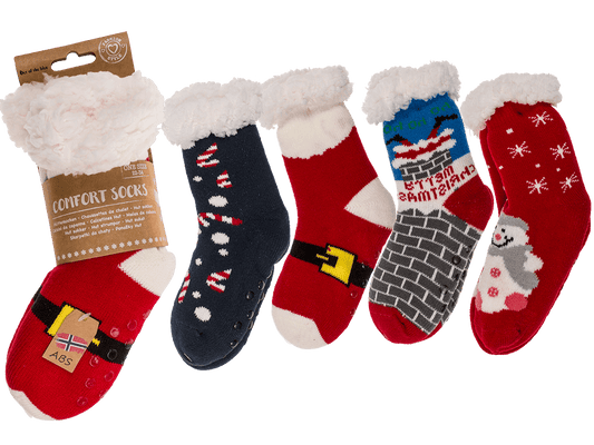 Kids comfort socks, Christmas collection,