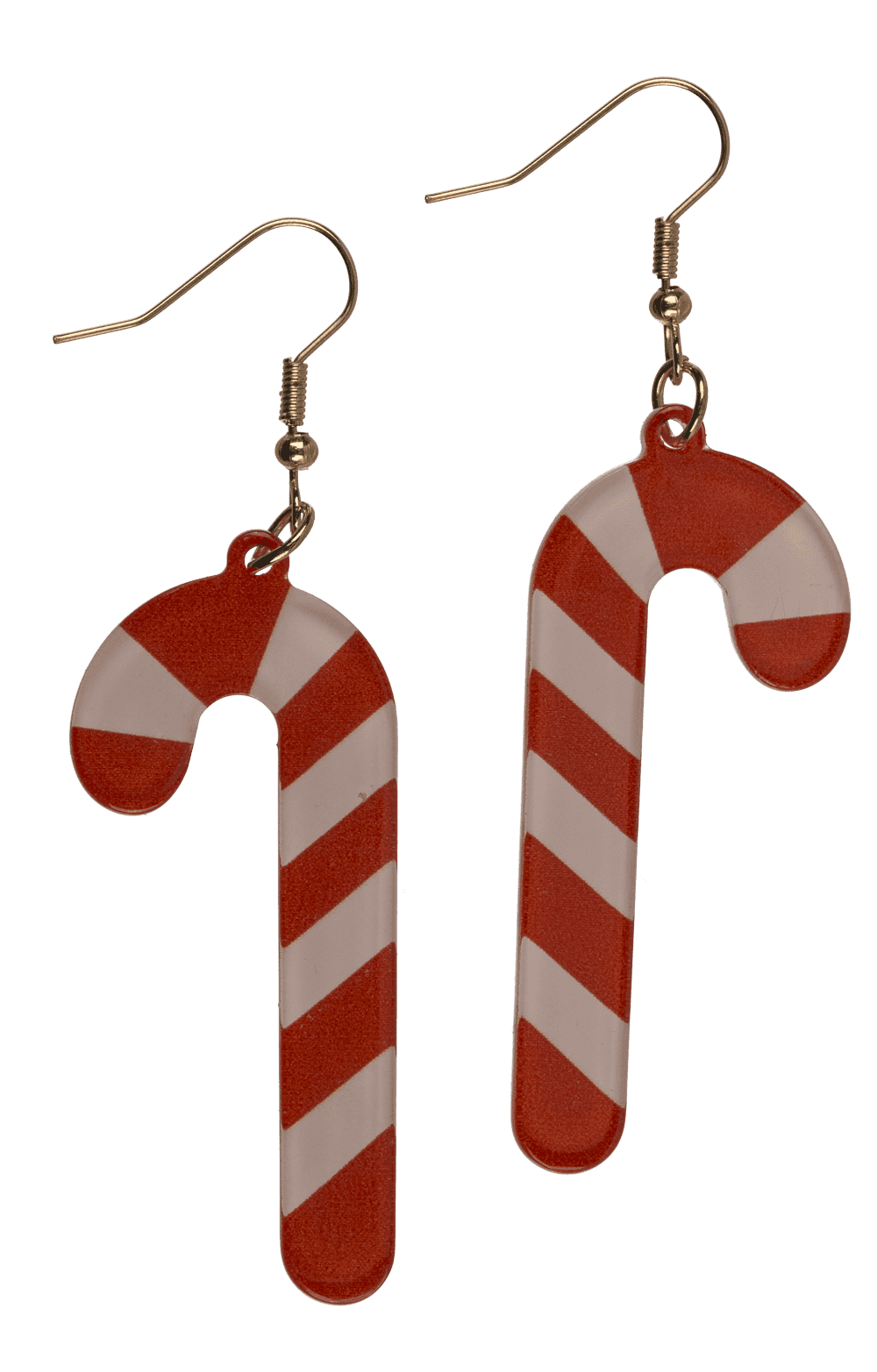 Earrings, Funny X-Mas, made of acrylic,
