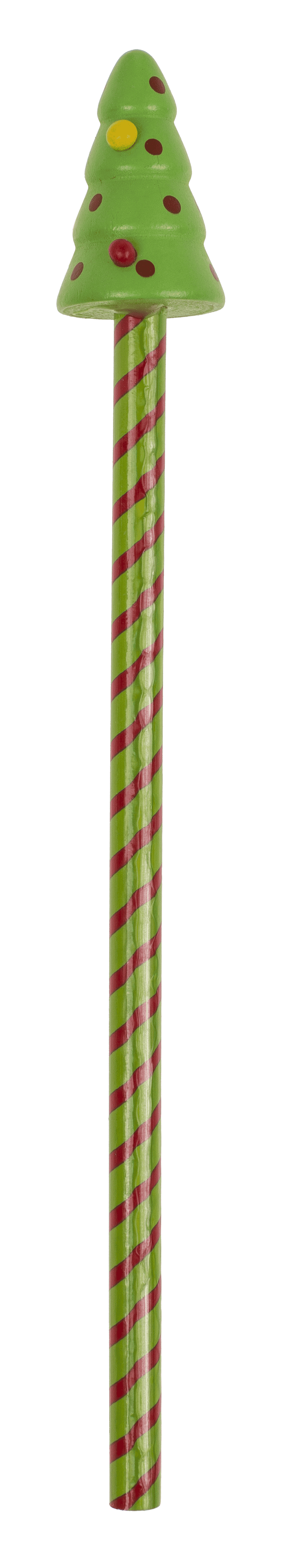 Wooden Pencil, Christmas, approx. 2,2 x 21 cm,