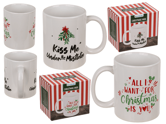 Stonware Mug, Christmas Dreams, 10 x 8 cm,