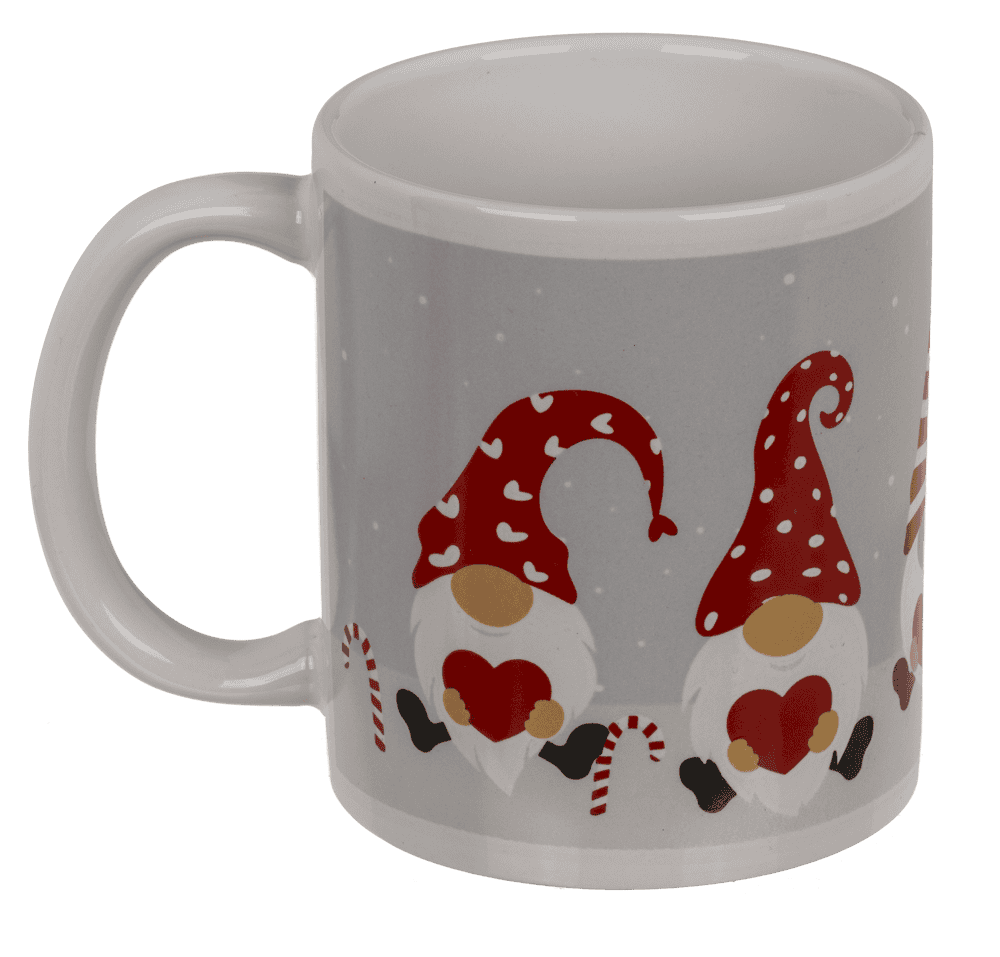 Gift set, Gnome, mug and gnome, 8 x 9 cm,
