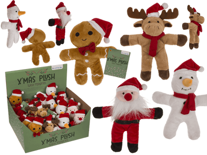 Xmas Plush with magnet, 15 cm,