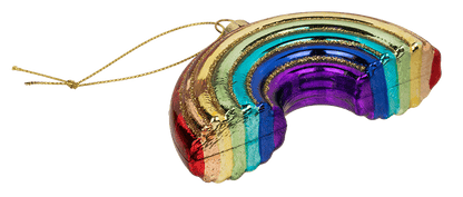 Glass pendant for the Christmas tree, Pride,