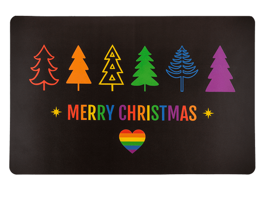Polypropylen placemat, Pride Christmas,
