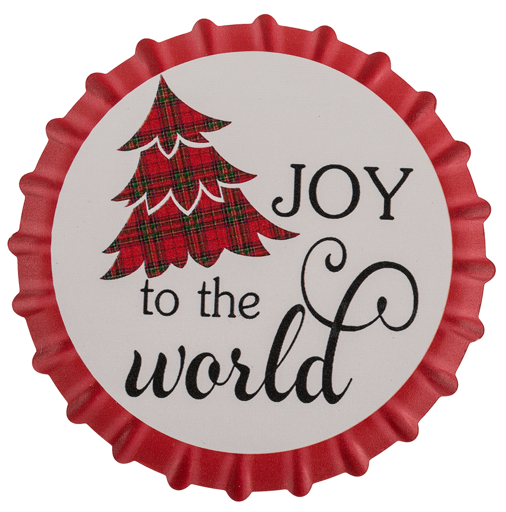 Coaster, Christmas, D: ca. 11 cm,