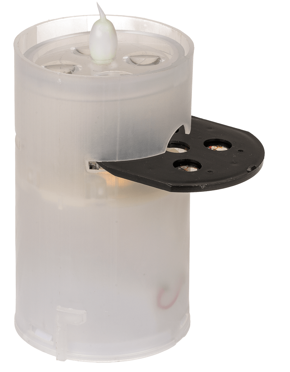 LED candle projector, Christmas, 8 x 15 cm,