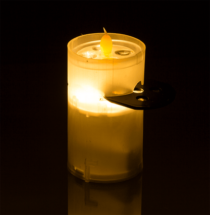 LED candle projector, Christmas, 8 x 15 cm,