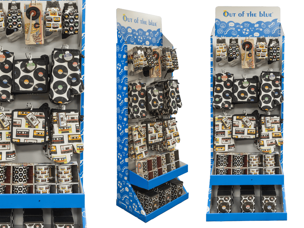 OOTB floor display, RETRO MUSIC,