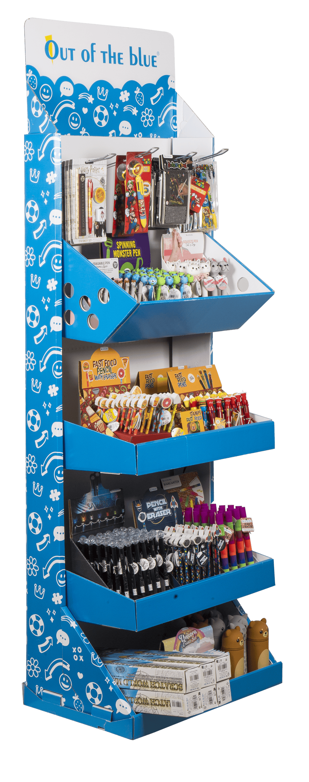 OOTB floor display, Back to school,