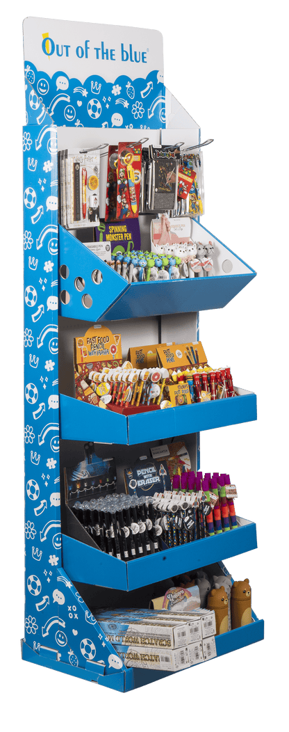 OOTB floor display, Back to school,