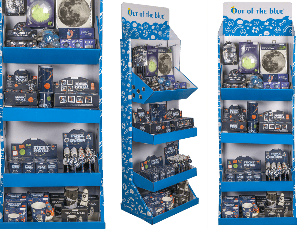 OOTB floor display, Space,