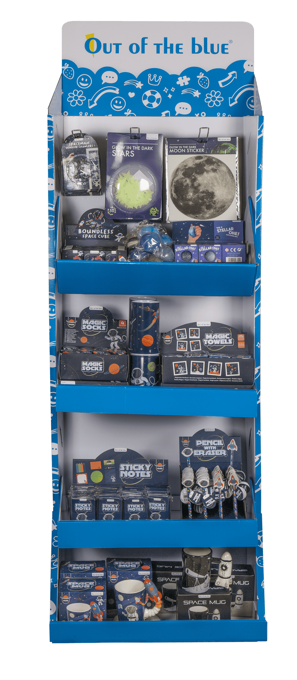 OOTB floor display, Space,