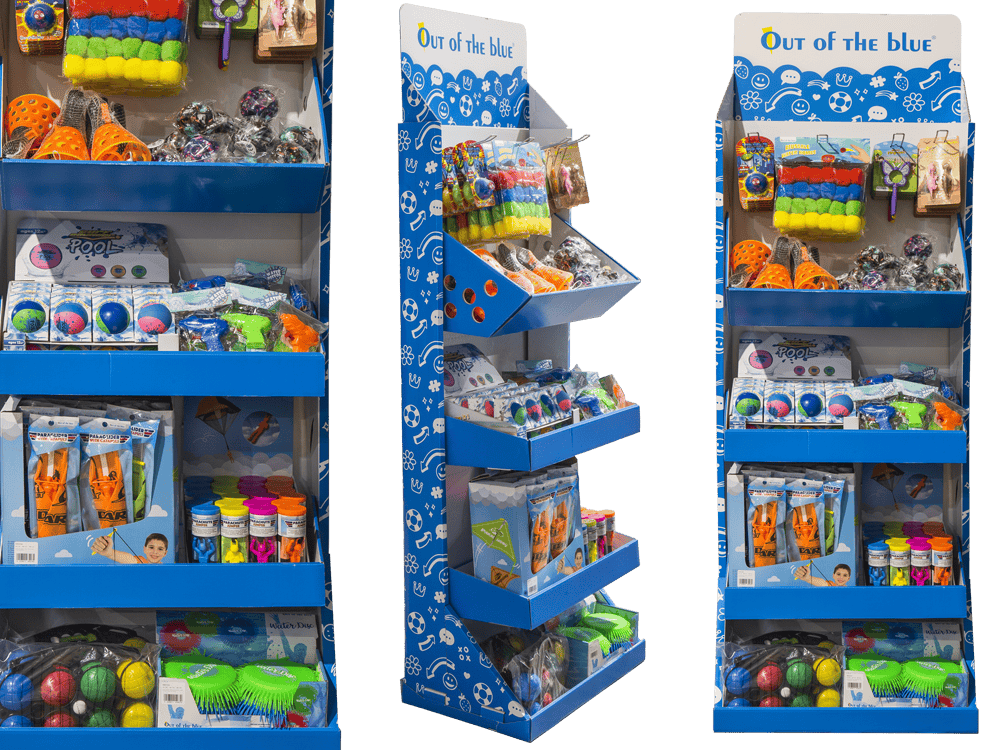 OOTB floor display, Summer/holiday,