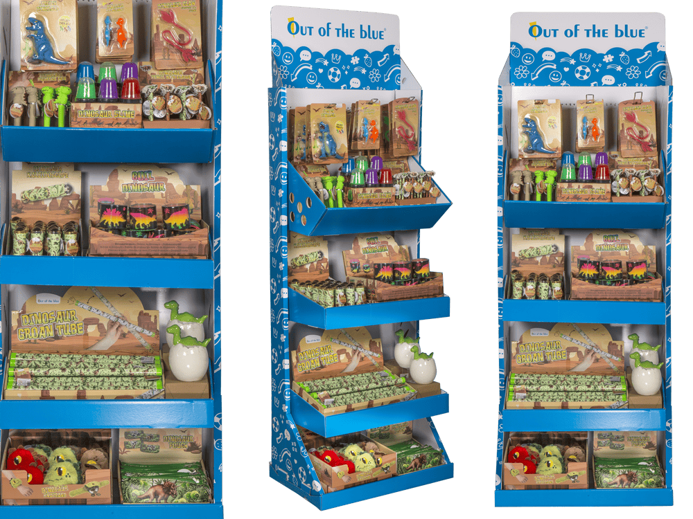 OOTB floor display, Dinosaur,