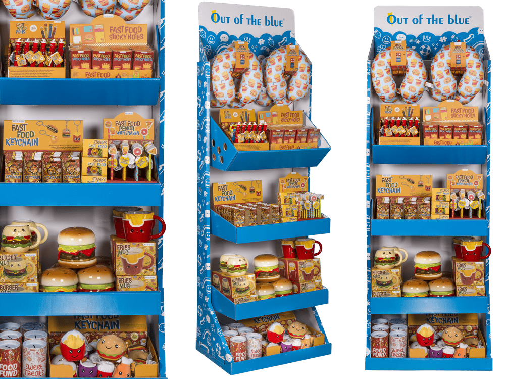 OOTB floor display, Fast Food,