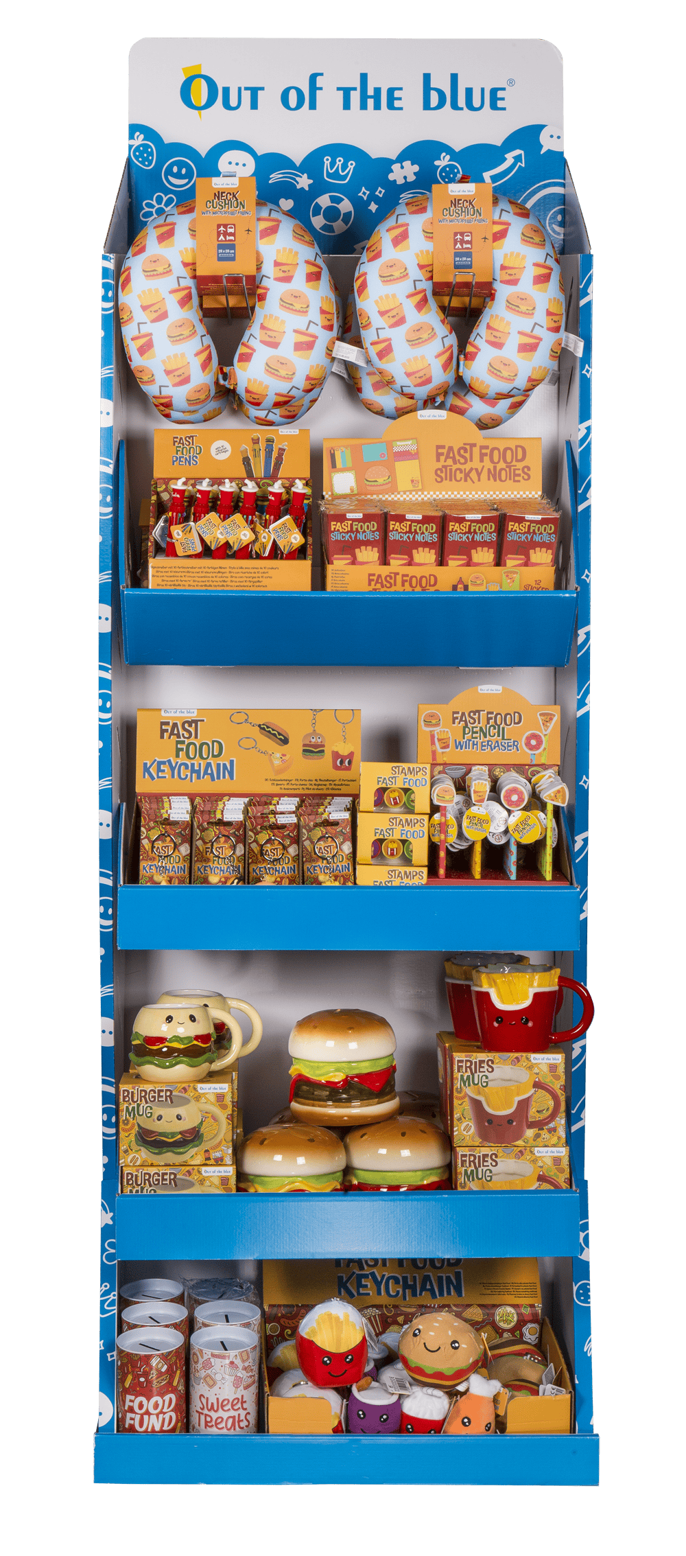 OOTB floor display, Fast Food,