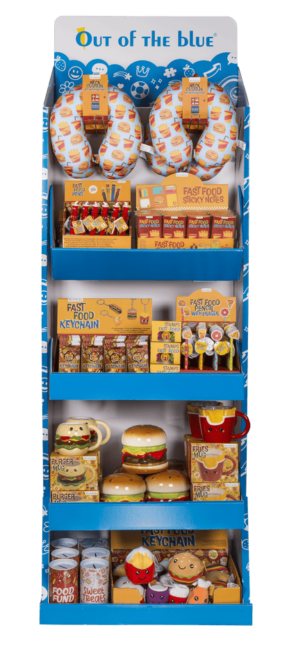 OOTB floor display, Fast Food,