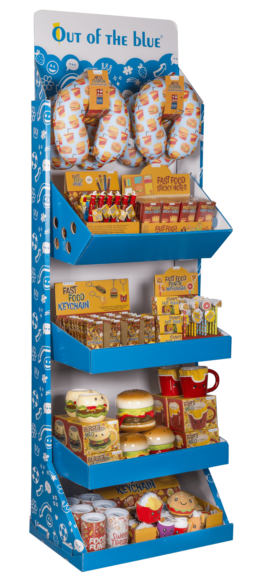 OOTB floor display, Fast Food,